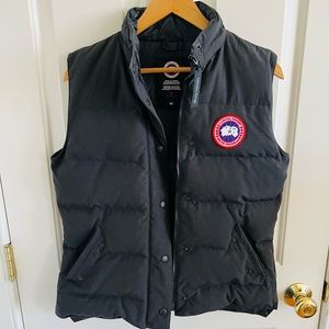 Canada Goose Womens Black Down Vest